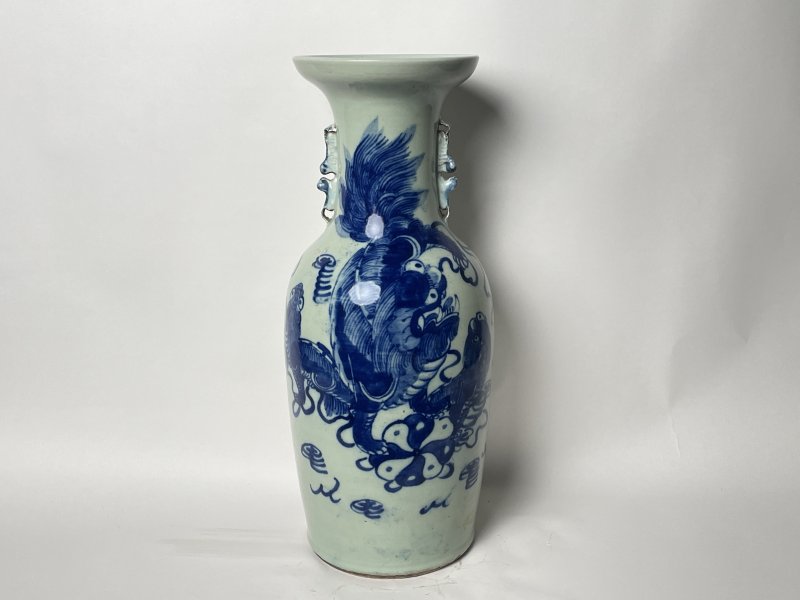 清晚期 300件青花少师太师嫁妆瓶