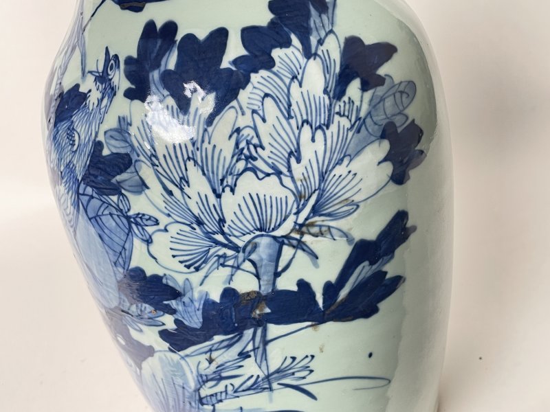清晚期 150件青花花鸟纹嫁妆瓶 - 图9