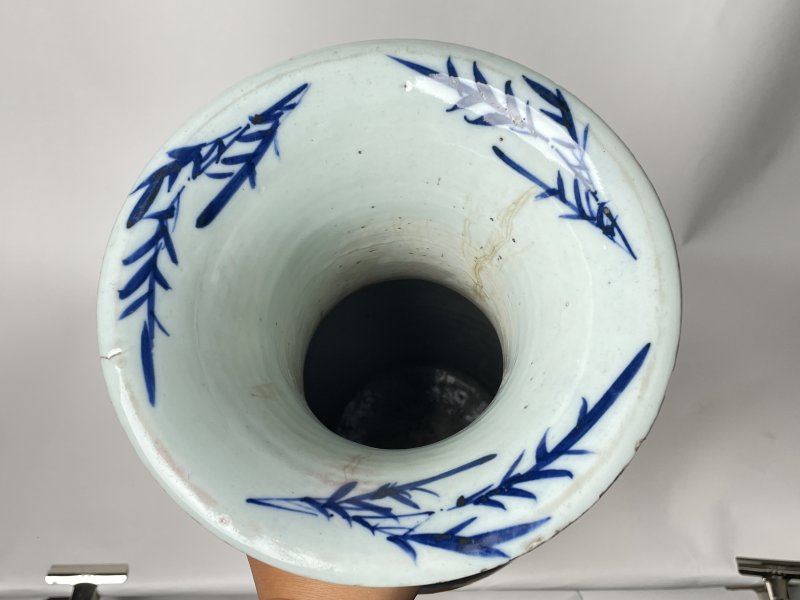 清晚期 300件青花花鸟纹嫁妆瓶 - 图11