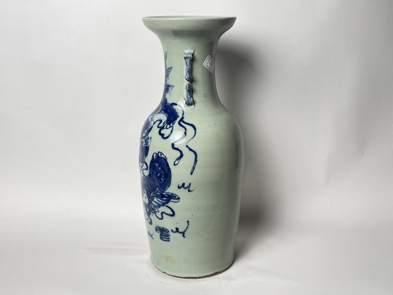 清晚期 300件青花少师太师嫁妆瓶 - 图2