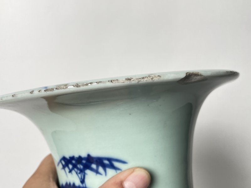清晚期 300件青花花鸟纹嫁妆瓶 - 图12
