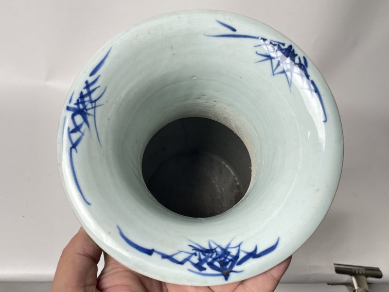 清晚期 150件青花花鸟纹嫁妆瓶 - 图11