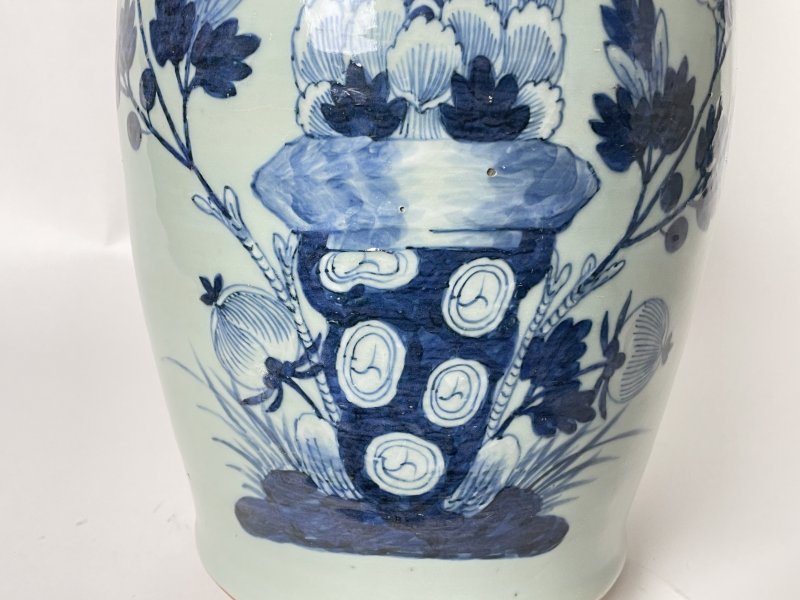 清晚期 150件青花花鸟纹嫁妆瓶 - 图7