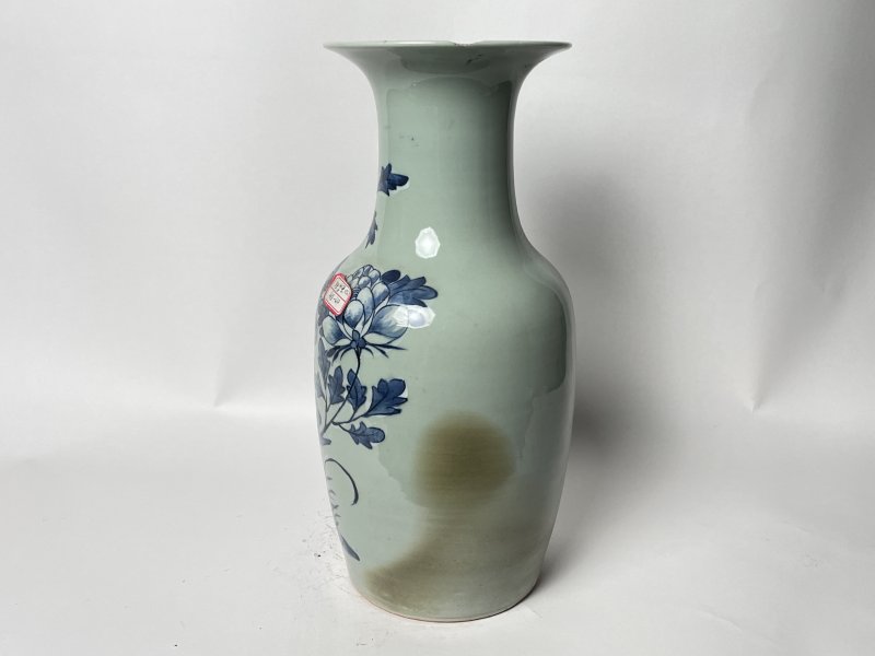 清晚期 150件青花凤穿花嫁妆瓶 - 图7