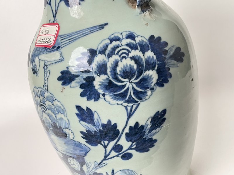 清晚期 150件青花花鸟纹嫁妆瓶 - 图8