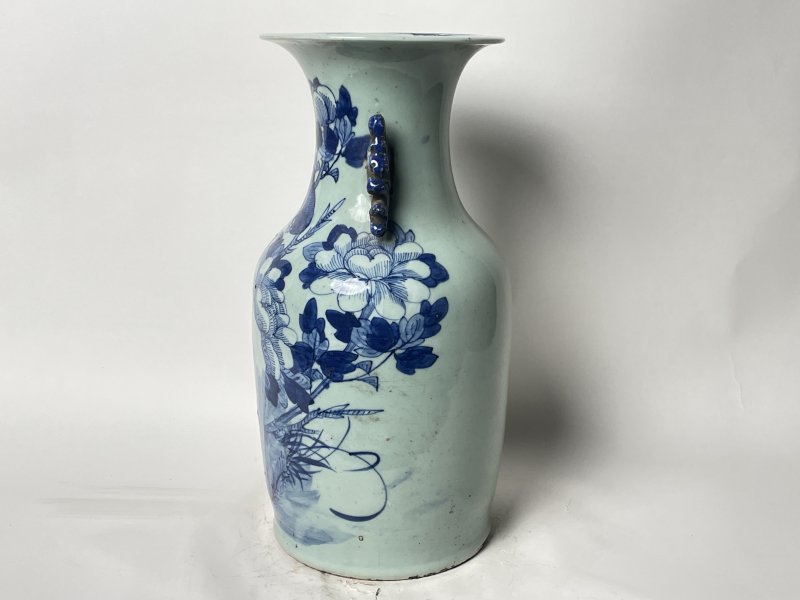 清晚期 150件青花花鸟纹嫁妆瓶 - 图2