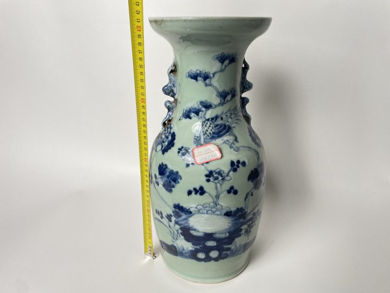 清晚期 150件青花花鸟纹嫁妆瓶 - 图12