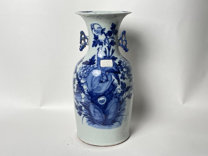 清晚期 150件青花花鸟纹嫁妆瓶 - 图1