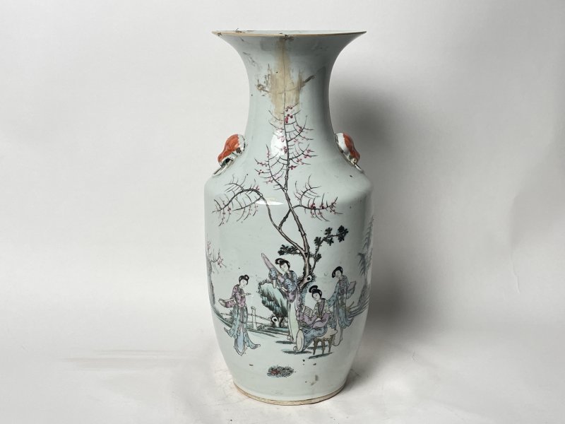 民国 150件粉彩仕女人物嫁妆瓶 - 图1