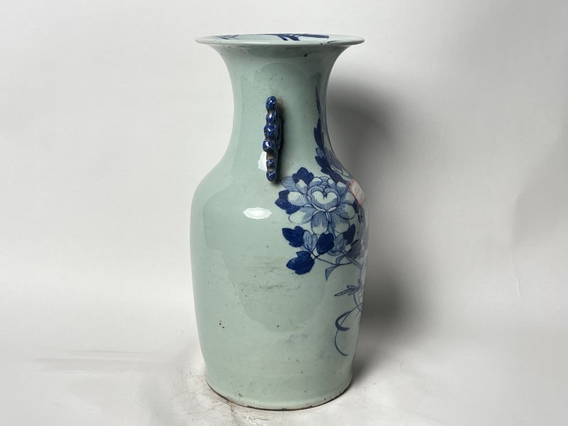 清晚期 150件青花花鸟纹嫁妆瓶 - 图4