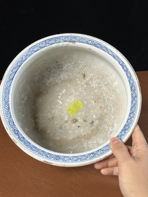 清乾隆 青花双龙诗文香炉 - 图12