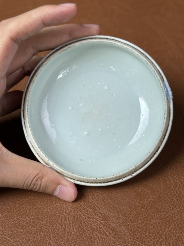 清 青花釉里红龙纹印盒 - 图8