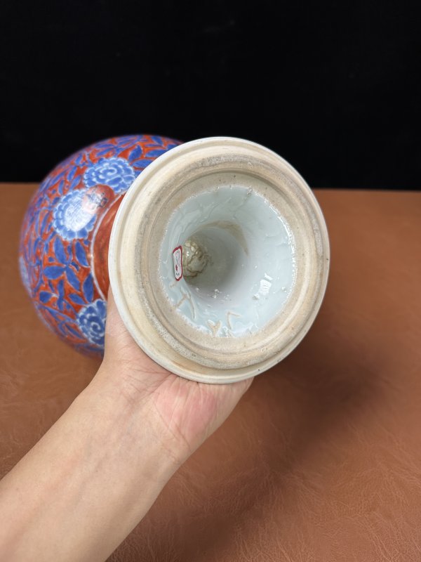 明万历、清康熙 青花笔筒及青花加彩豆一组 - 图7