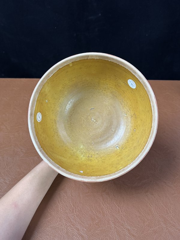 明万历、清康熙 青花笔筒及青花加彩豆一组 - 图8