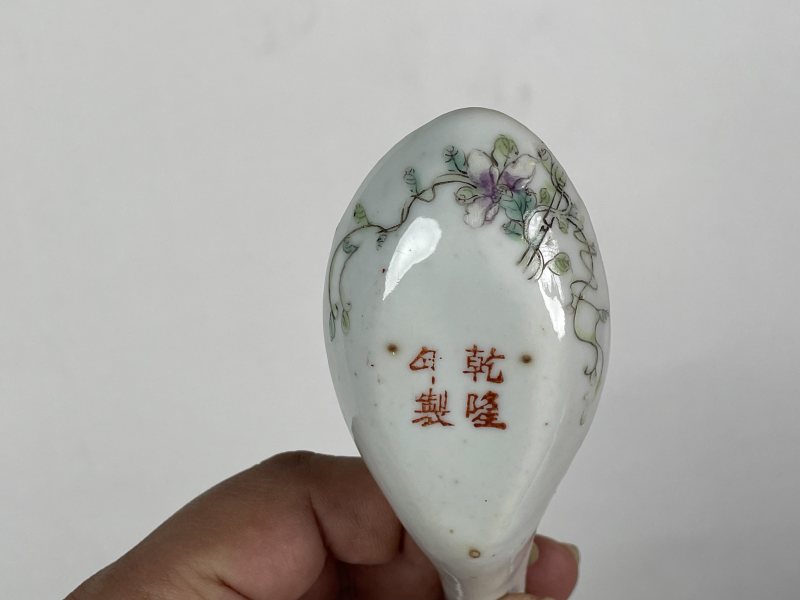 民国 粉彩勺子 - 图5