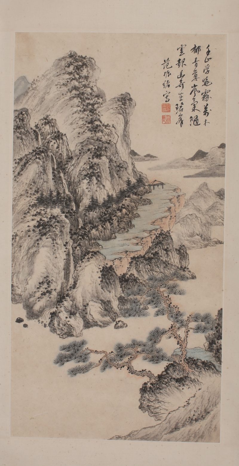 范振绪 山水 - 图4