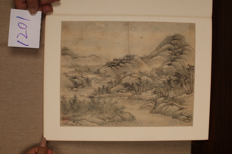 王翚 山水 册页 十二开 - 图10