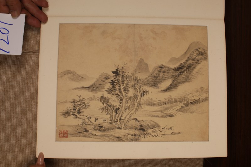 王翚 山水 册页 十二开 - 图11