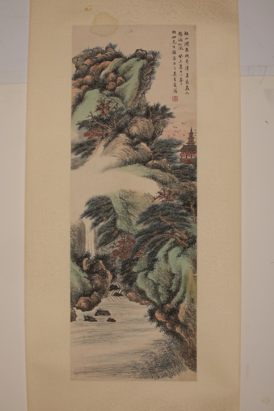 吴青霞 山水 - 图3