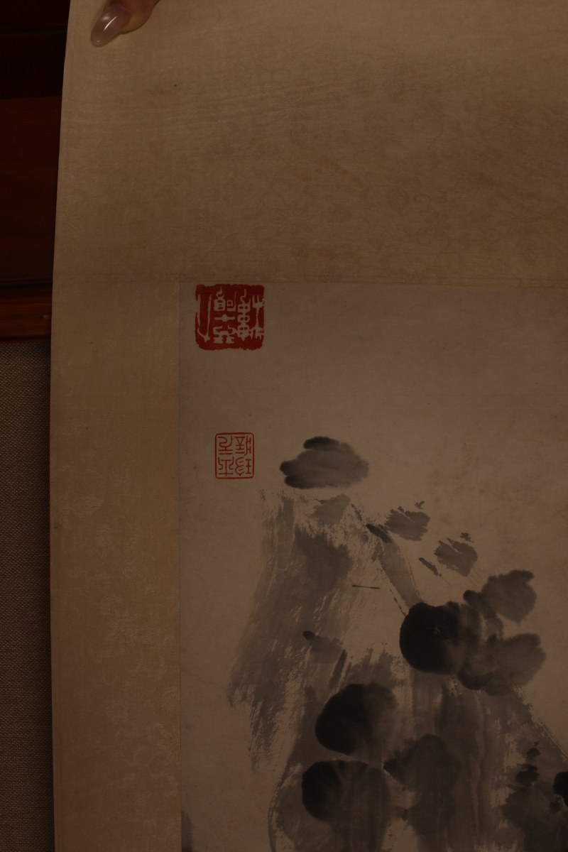 蒲华 墨竹 - 图4