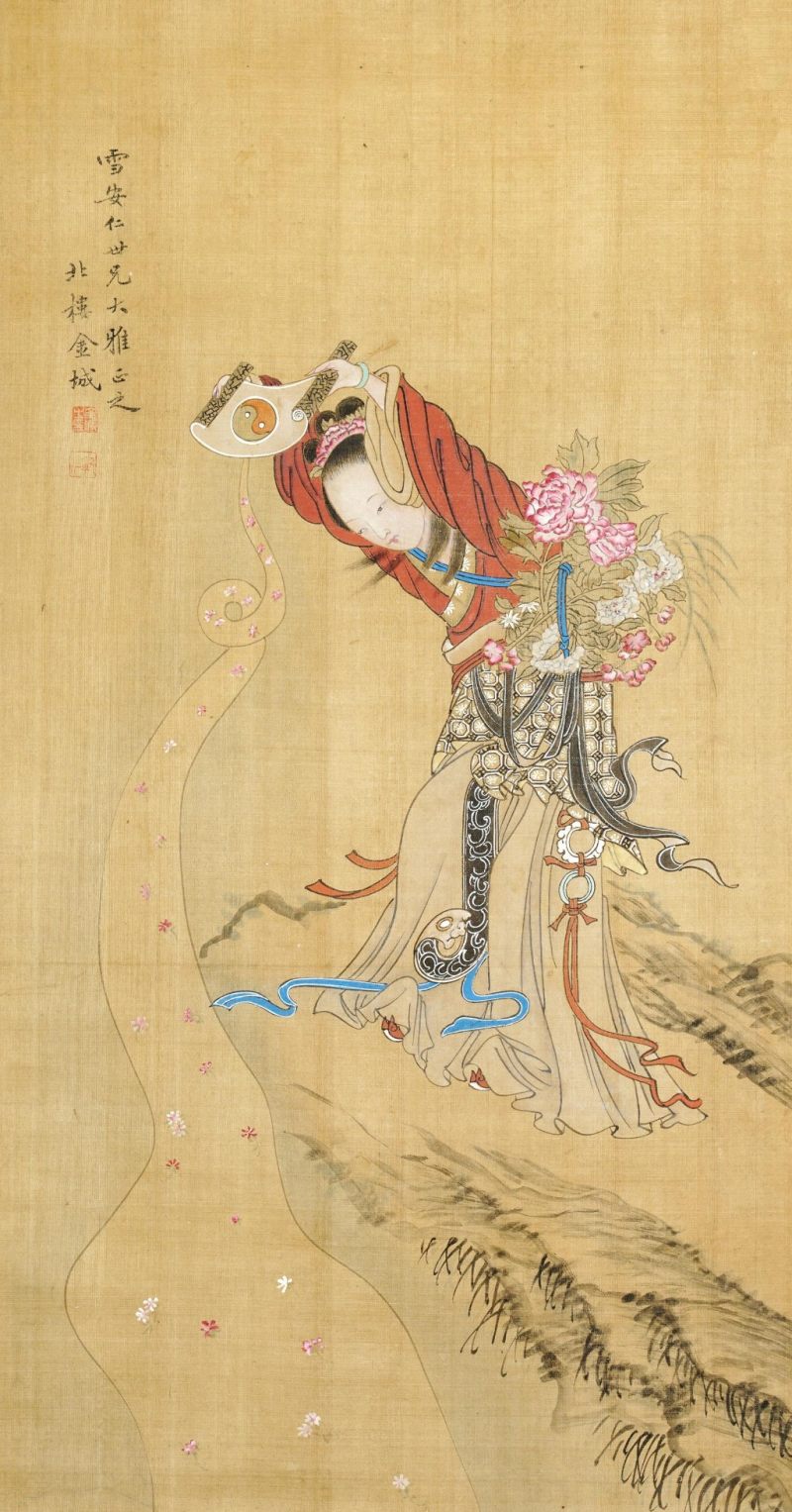    金城 麻姑獻壽圖