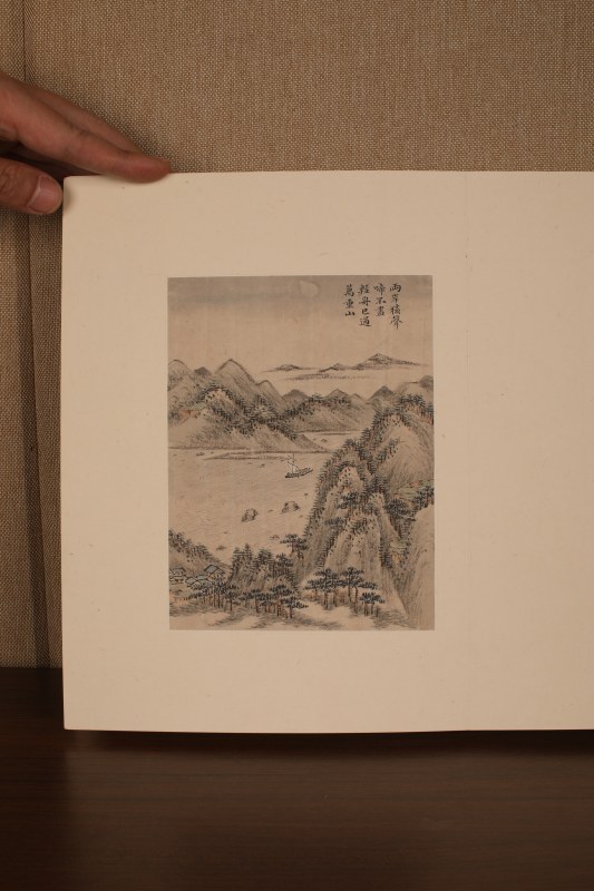 蒋溥 画唐李白诗意 十二开 - 图23