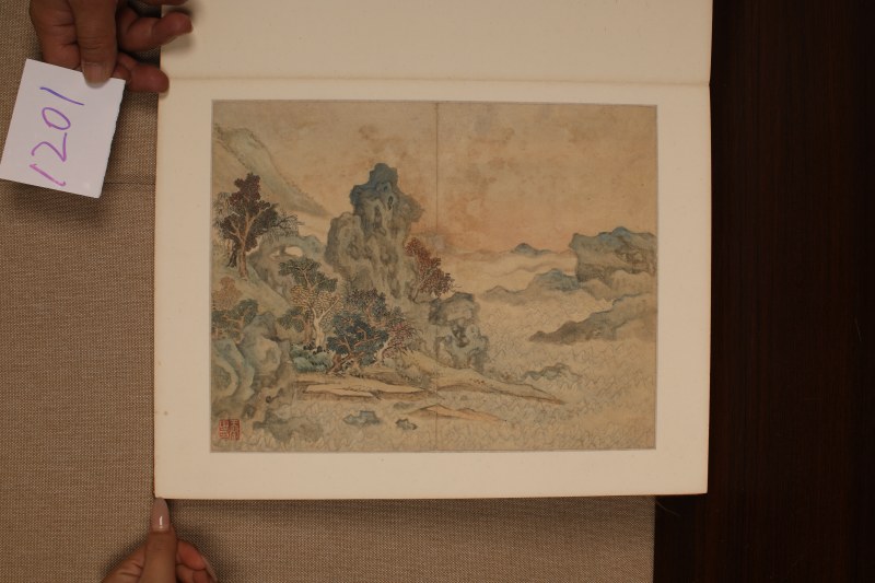 王翚 山水 册页 十二开 - 图12