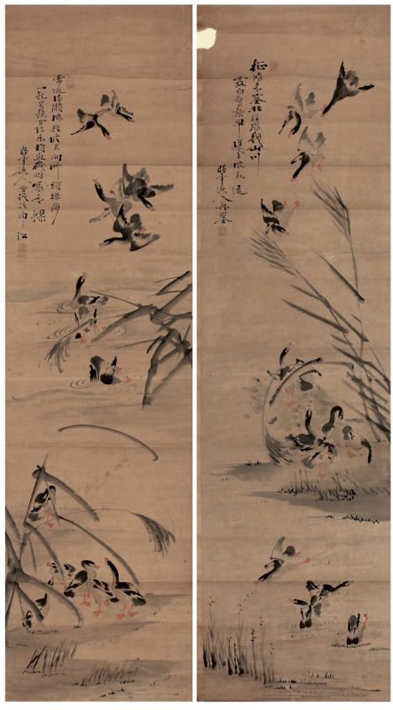 佚名 芦雁图