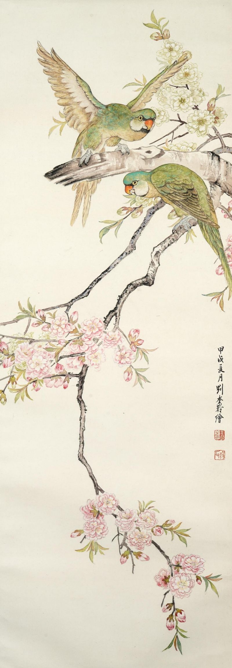    劉奎齡 花鳥