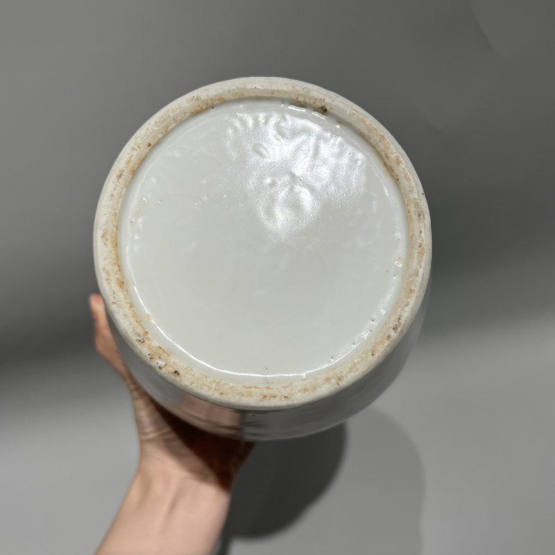 明永乐 甜白釉暗刻龙凤纹盖罐一对 - 图12