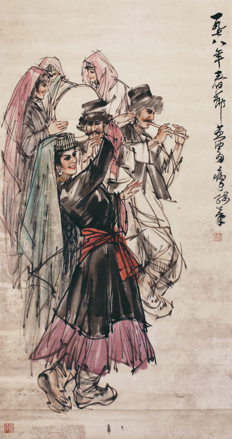 黄胄 人物