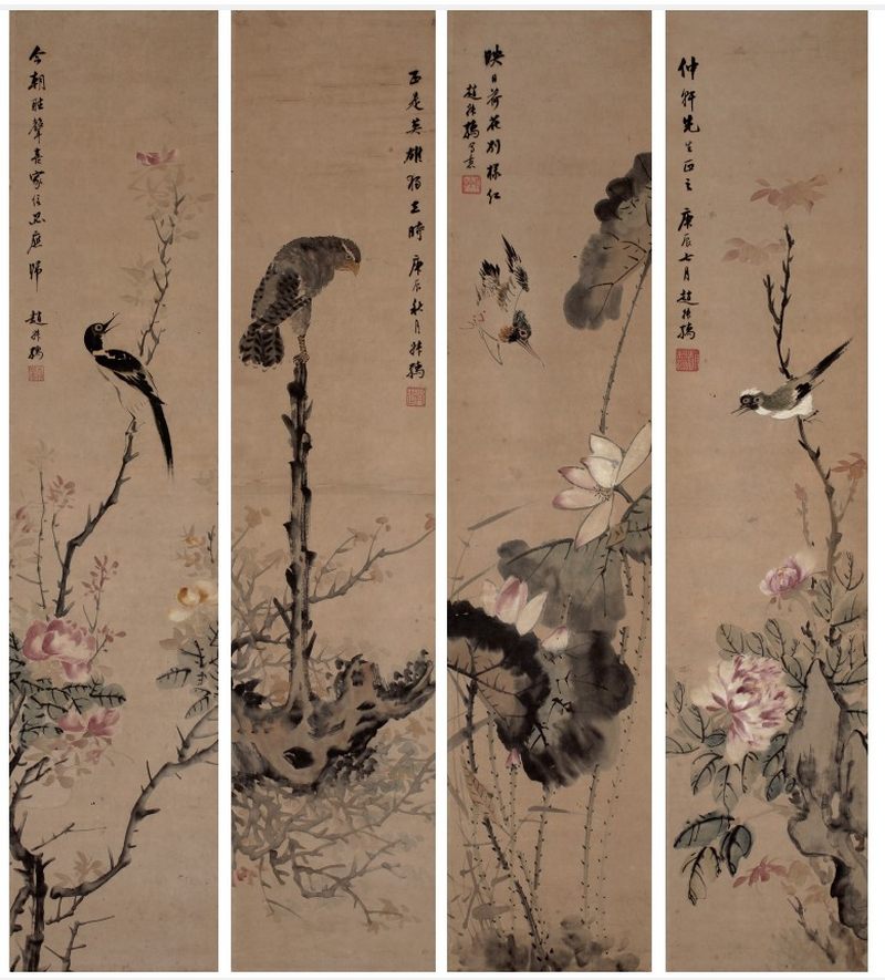 赵叔孺 花卉