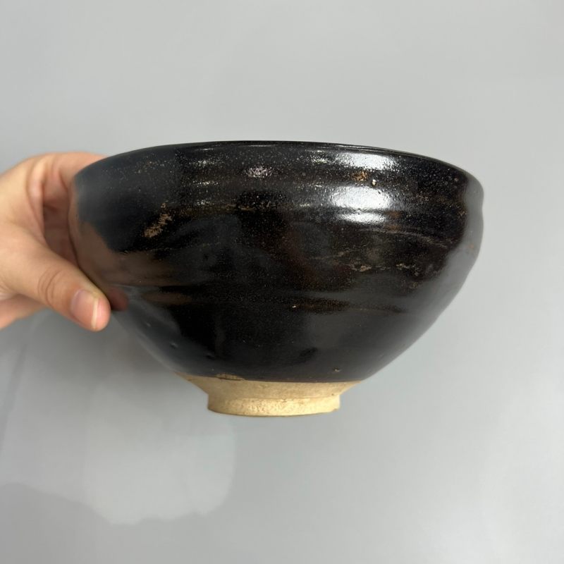 明代 黑釉深腹碗 - 图4