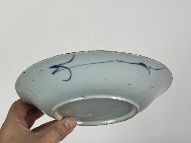 清 青花凤纹盘 - 图5