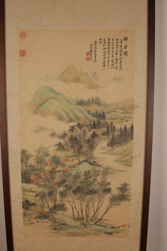钱维城 青绿山水 - 图4