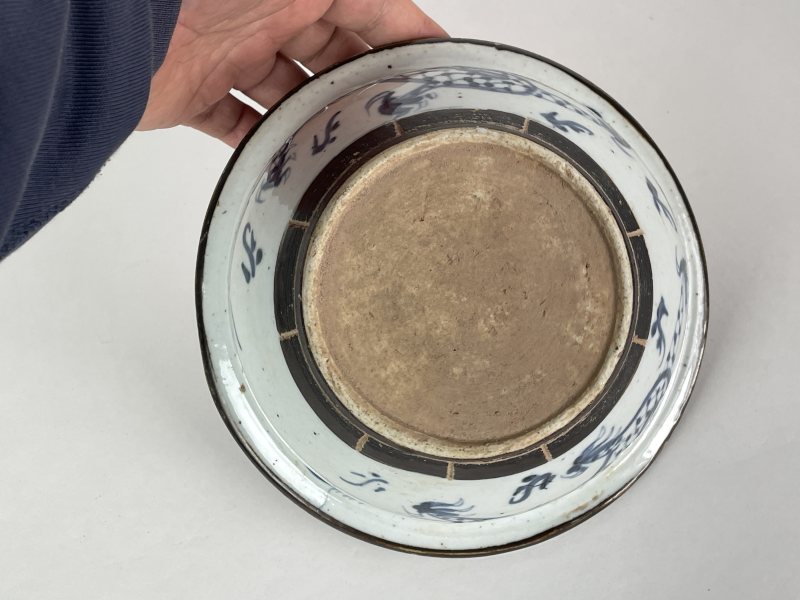 清 青花龙纹香炉 - 图7