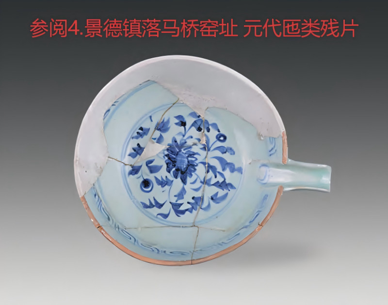 元代 景德镇窑枢府釉匜 - 图13