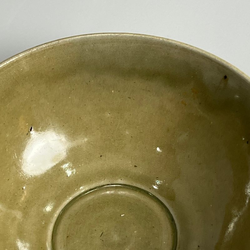 明代 龙泉窑青黄釉碗 - 图6