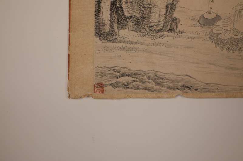 溥伒 罗汉 - 图2