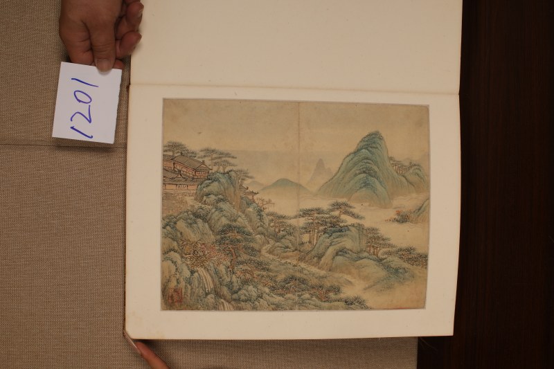 王翚 山水 册页 十二开 - 图2