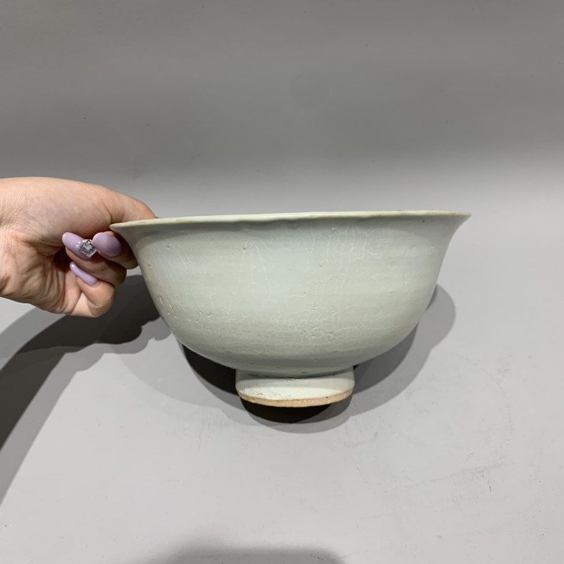 明代 景德镇窑枢府釉龙纹碗 - 图2