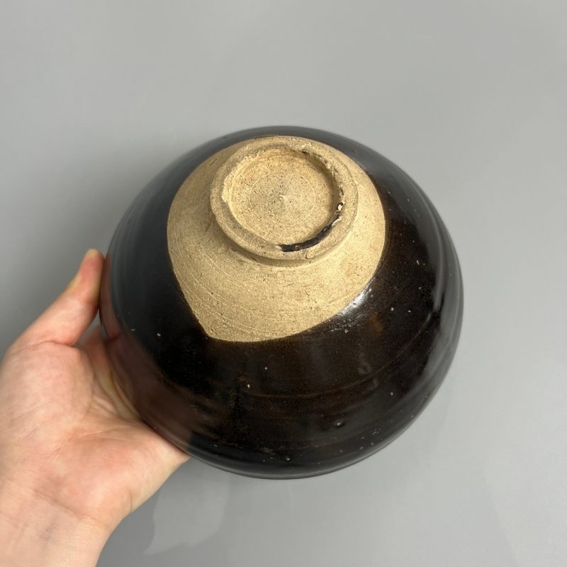 明代 黑釉深腹碗 - 图10