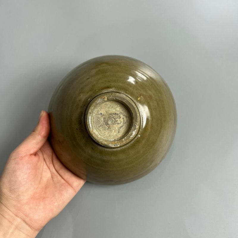 明代 龙泉窑青黄釉碗 - 图11