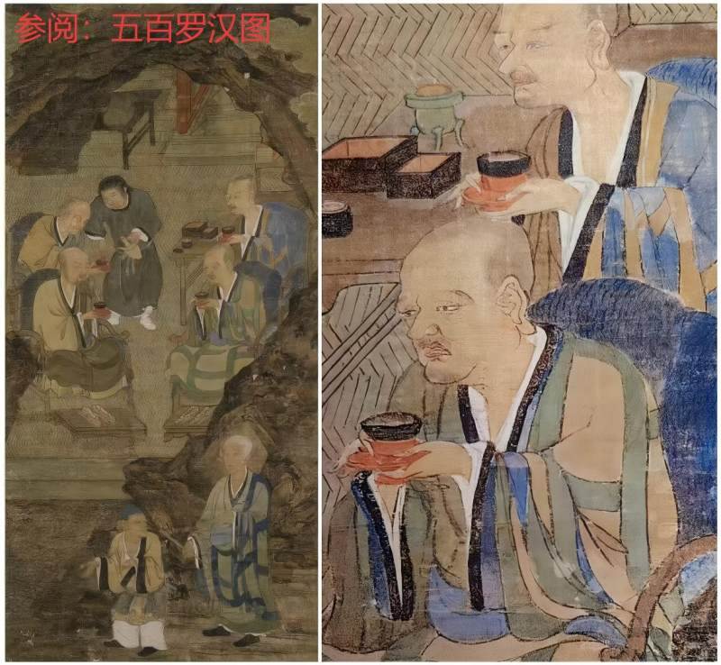 明代 龙泉窑翡色青釉折沿兽足炉 - 图8