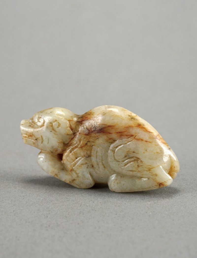    明 玉瑞獸