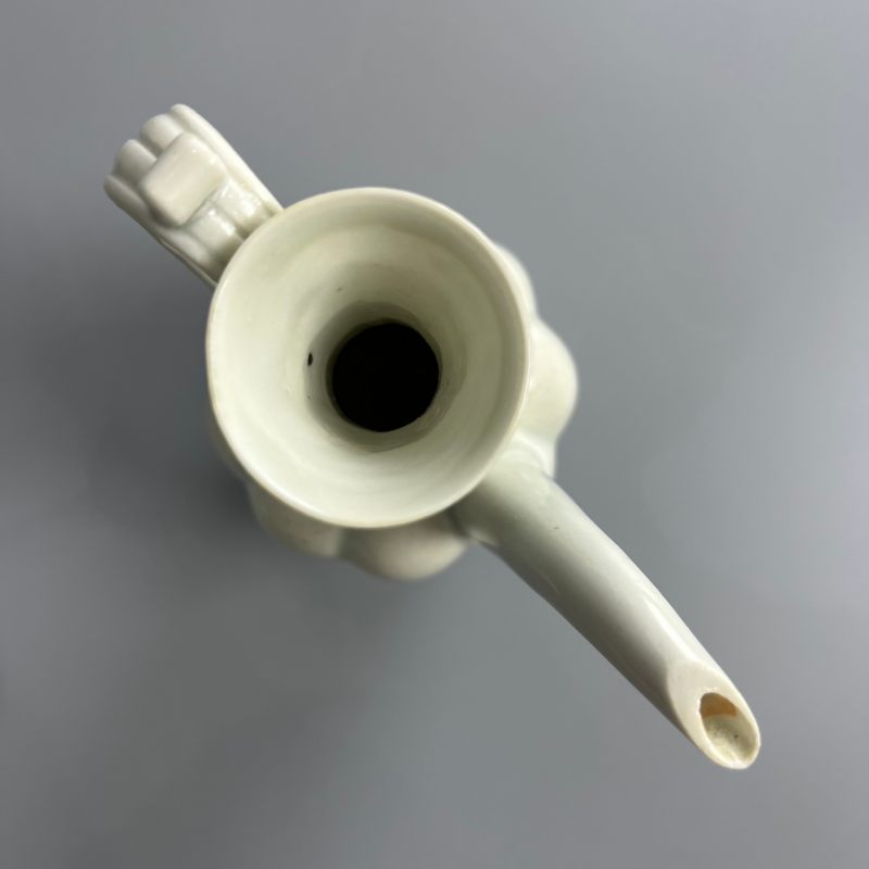 明代 青白釉瓜棱执壶 - 图11