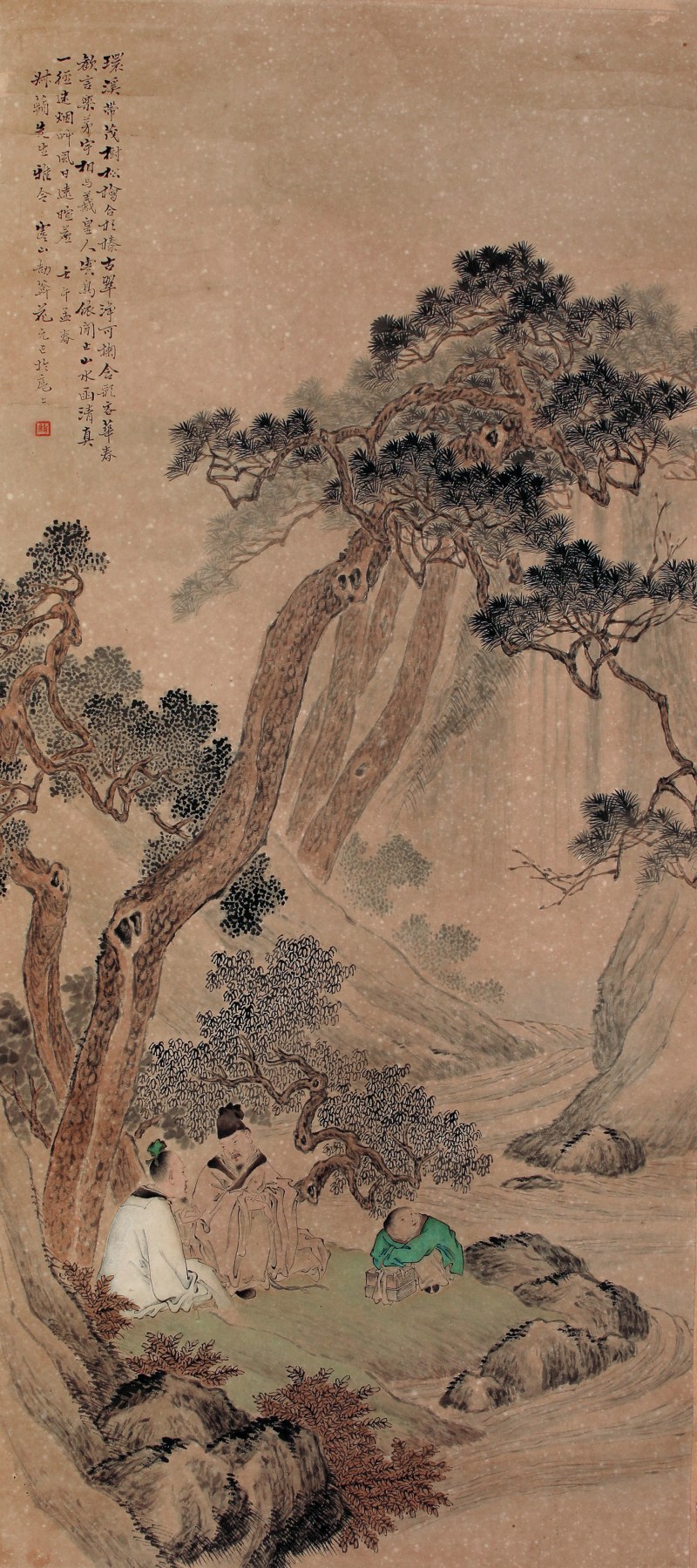 花元 山水人物