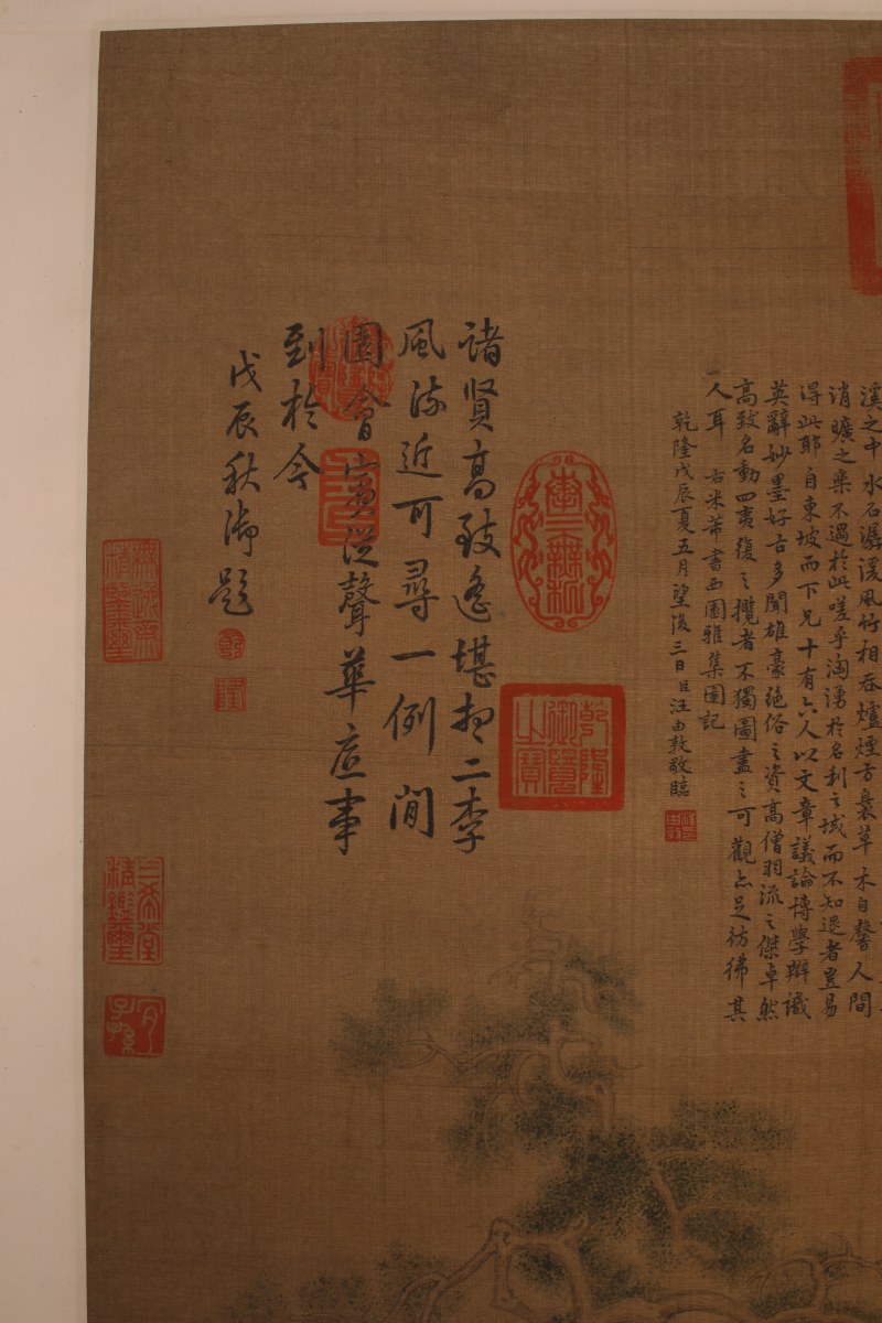 丁观鹏 西园雅集 - 图3