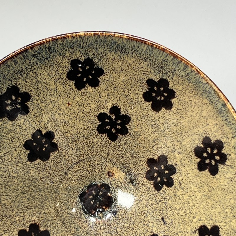 明代 吉州窑梅花纹斗笠盏 - 图7