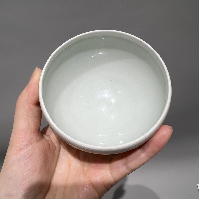 明代 青白釉芒口钵 - 图7